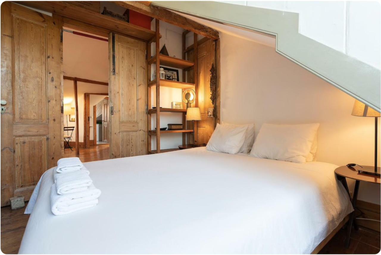 Charming Central Sunny Penthouse Lissabon Buitenkant foto