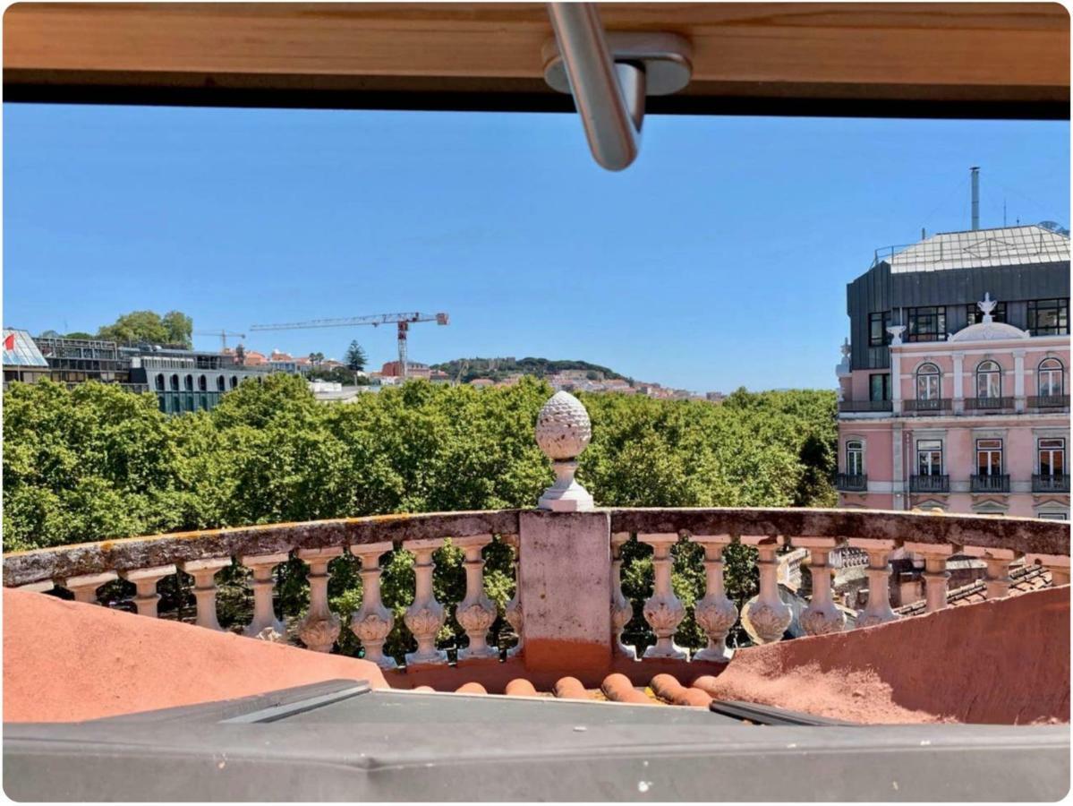 Charming Central Sunny Penthouse Lissabon Buitenkant foto