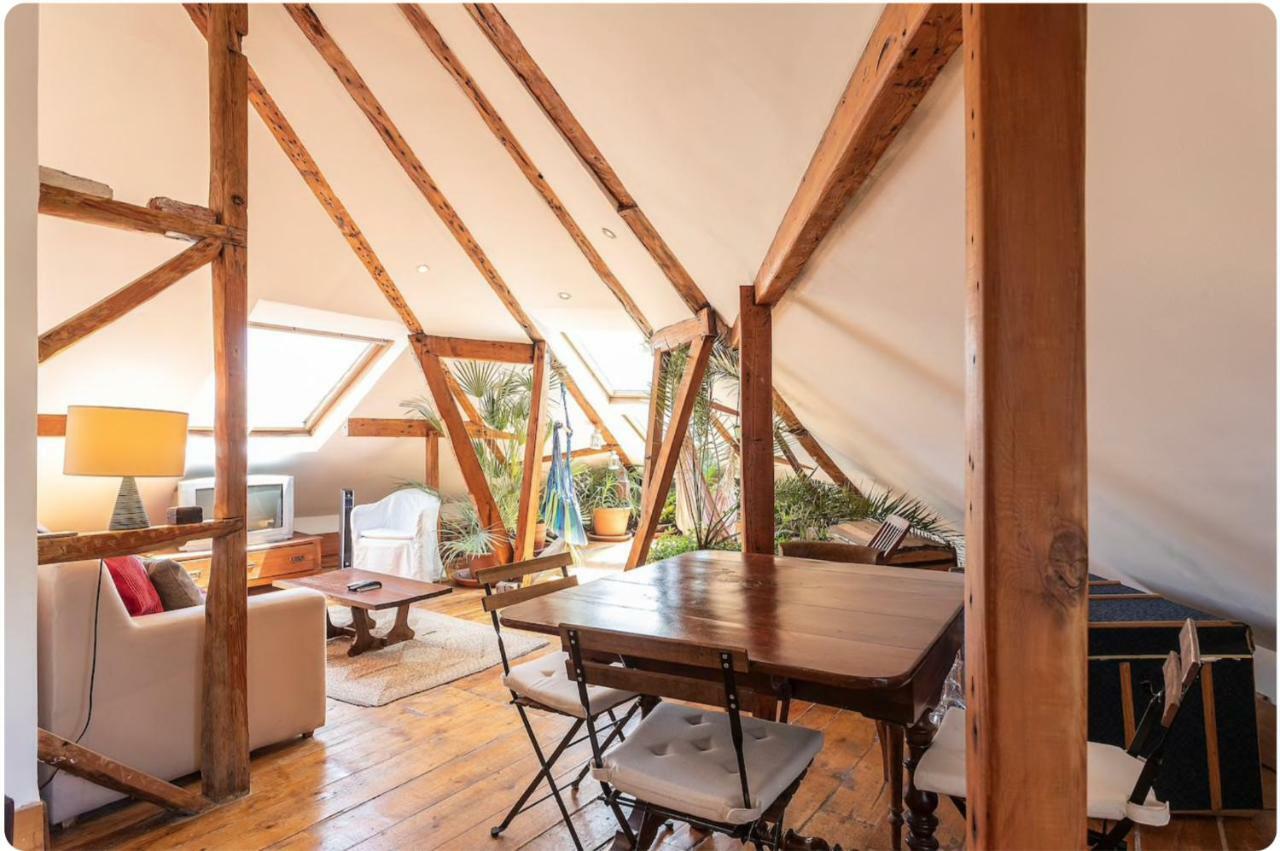 Charming Central Sunny Penthouse Lissabon Buitenkant foto